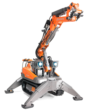 Husqvarna Construction demolishes the competition