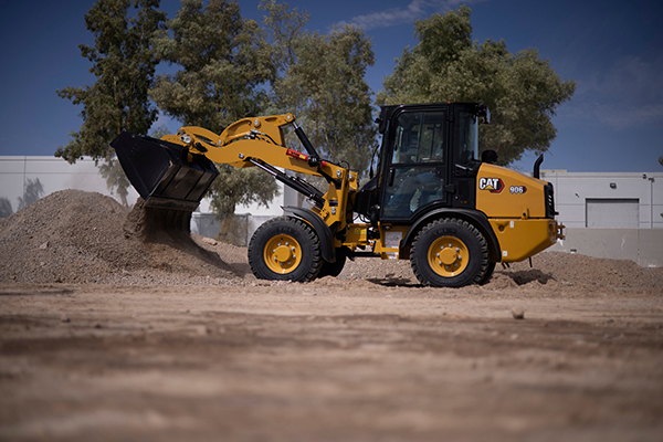 New Next Generation Cat 906 907 and 908 Compact Wheel Loaders offer simple intuitive controls