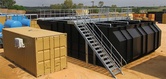 WEC packaged wastewater plants