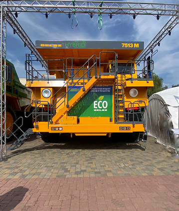 BELAZ launches innovative dump truck