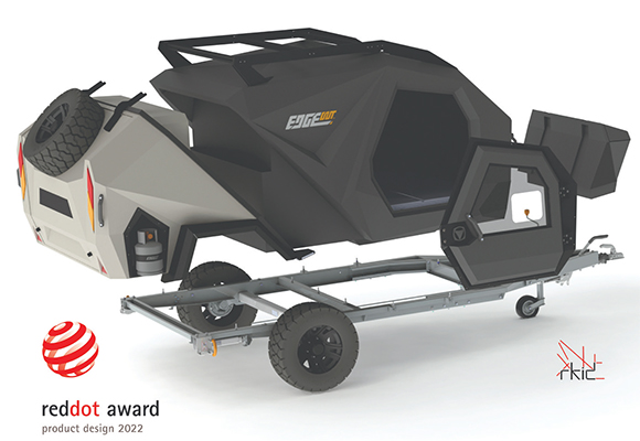 Red Dot Award for SA designed camper trailer