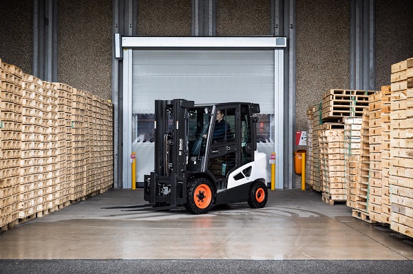 Bobcat forklifts and warehouse equipment set for launch