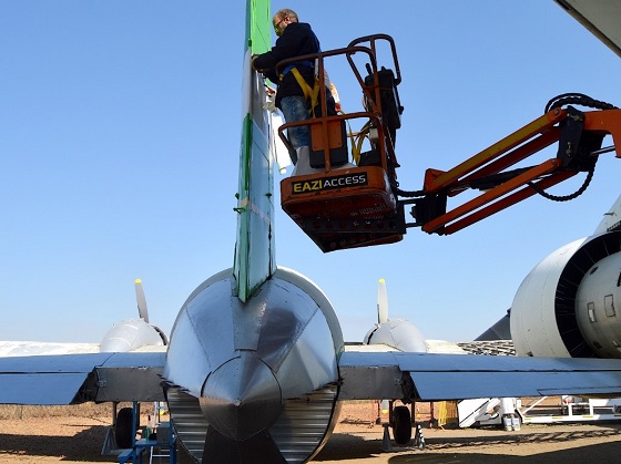Eazi Access sponsors boom lift for museum restorations