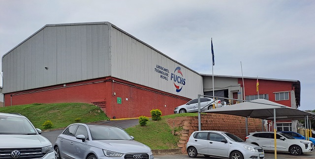 FUCHS Durban is the lubricants companys largest branch