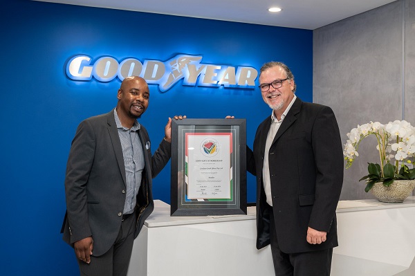 Richard Fourie Managing Director Goodyear South Africa