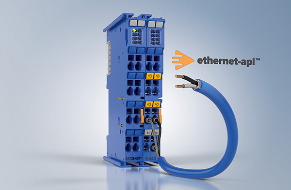Beckhoff ELX6233 integrating Ethernet APL into process control