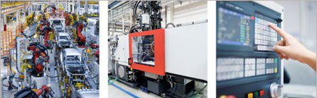 Molex Brad M12 Power L Code connector systems are used in diverse industrial applications