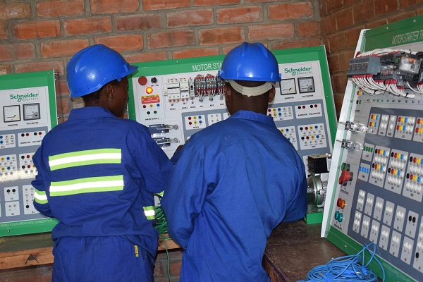 Schneider Electric training benches to Don Bosco Malawi Mozambique