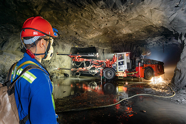 Steadily improving mine safety