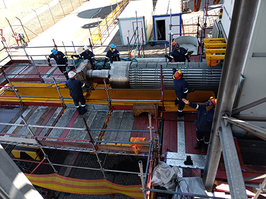 Upfront challenges in general overhaul of 147 MVA generator