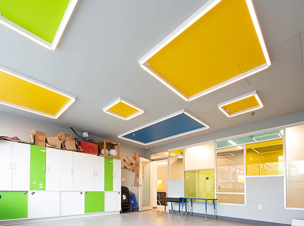 Educational lighting design supports varied special needs3
