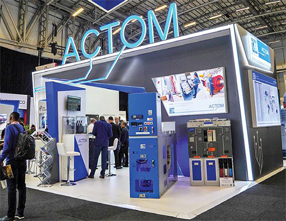 ACTOM unveils modern MV Switchgear