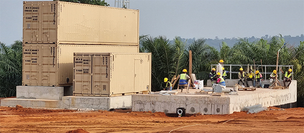 Biological trickle filtration systems supplied to Ghana