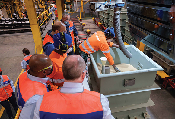 Casting innovation for Weir Minerals Isando plant