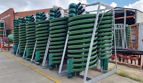 Degritting spiral reduces carbon costs for mining operations in West Africa