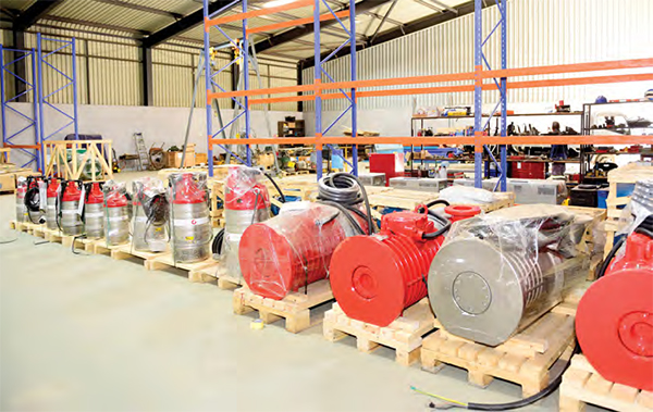 Grindex Mega for heavy duty dewatering