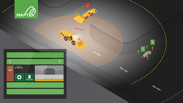 Maptek VisionV2X your eyes underground