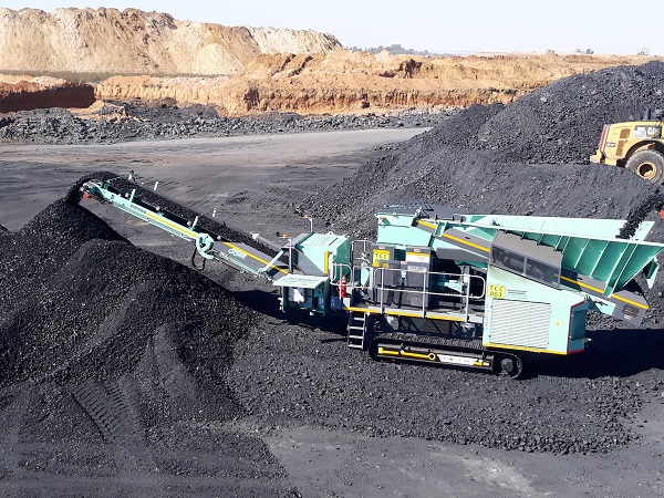 Mobile coal crushing solution with less fines more value