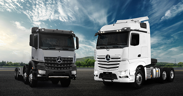 Mercedes Benz Trucks Retains Market Leadership