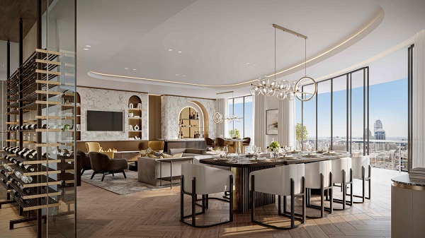 22660 Interior Rendering of Olympus Sandton 