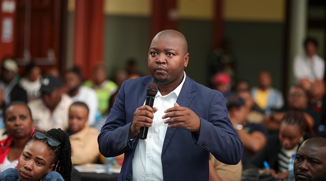 Avuyile Xabadiya CEO of the Amathole Economic Development Agency