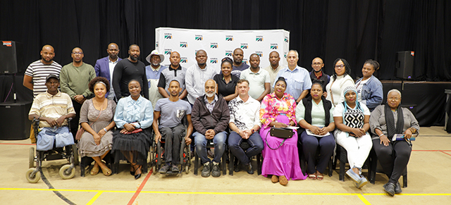 Engineers project managers the contractor and PLC members at the stakeholder engagement session in Motherwell