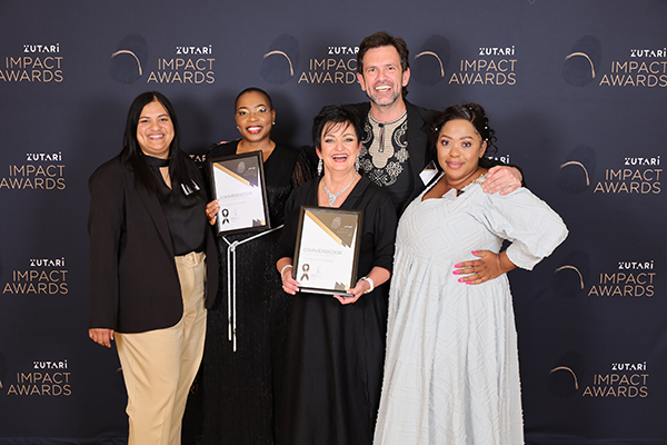 L R Tashna Margo Nwabisa Gxumisa from SANRAL Amelia Visagie Wim van Schalkwyk and Andile Maphumulo