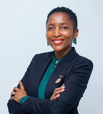 Nosiyabonga Mongane President South African Council for the Quantity Surveying Profession