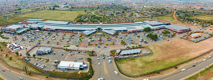 Sam Ntuli Mall aerial