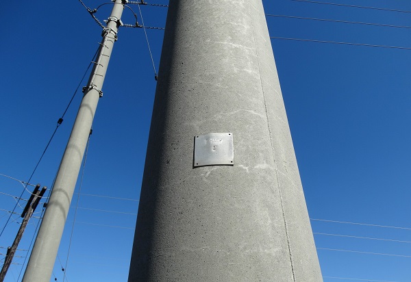Spun concrete electrification poles offer greater longevity and reduce vandalism