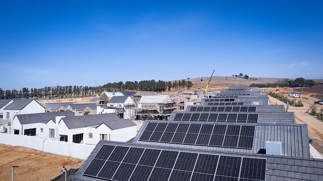 The greenest residential development in Africa
