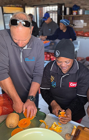 Xylem Africa provides food relief to Western Cape storm victims
