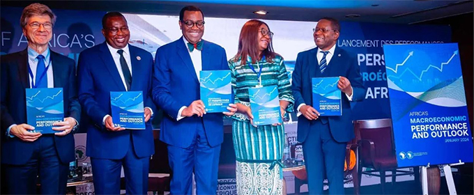 At the release of the African Development Banks Macroeconomic Performance and Outlook for Africa