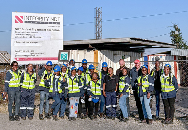 Integrity NDT Projects recently hosted a group of VUT students to explore the practice of NDT