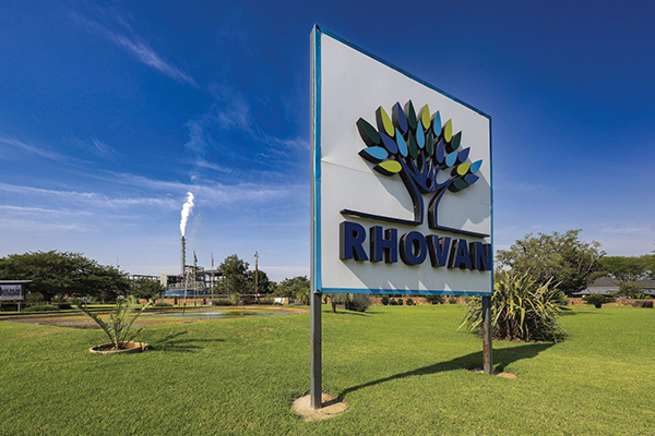 Rhovan is a Glencore managed open cast mine and smelter complex which produces mainly vanadium alloys