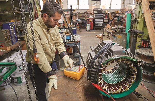 The high voltage insulation testers are designed for use by technicians doing maintenance work on field equipment