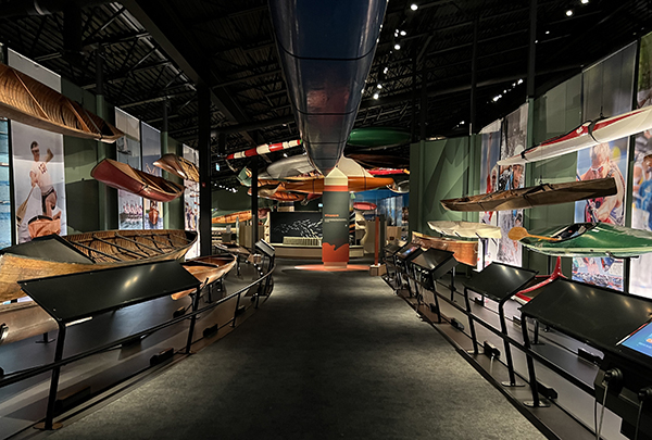 Braving the river with innovative lighting at the Canadian Canoe Museum