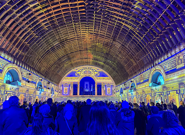 History comes alive through light and lasers