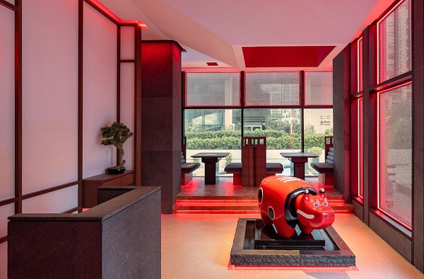 How 4SPACE crafted Akabeko A fusion of wabi sabi and modern elegance