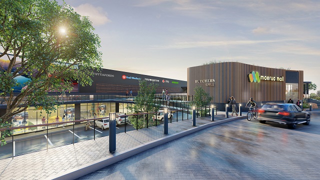 Stylish sleek Maerua Mall celebrates Namibias climatic regions