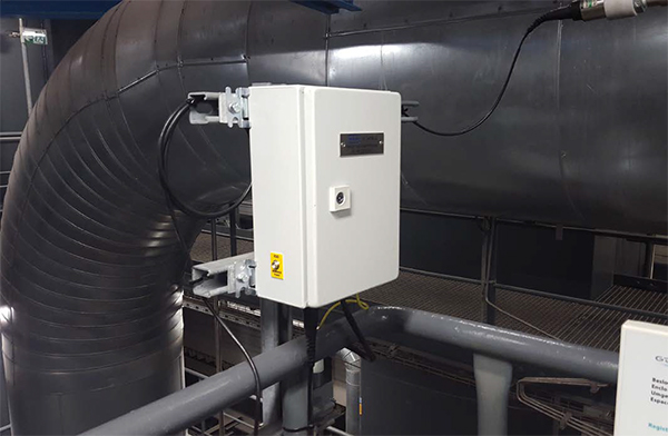 Acoustic steam leak detection system