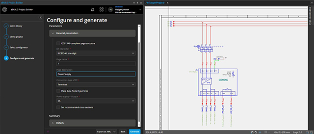 Automatic schematic generation in the cloud