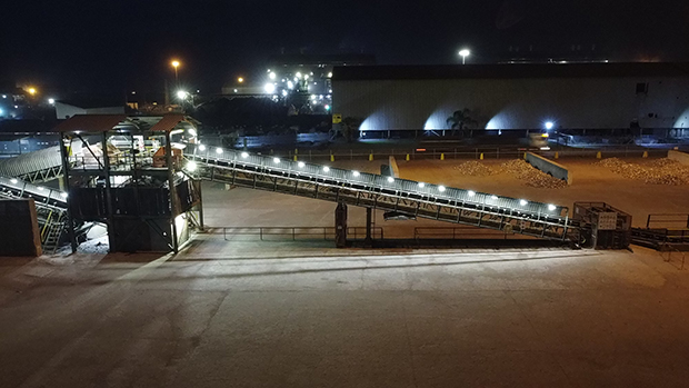 BEKA Schréder has supplied the LED lighting solution for a Rustenburg mines conveyor belts
