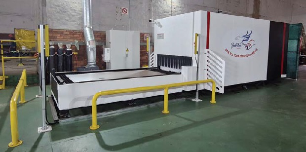 Cosmo delivers fibre laser cutting solution