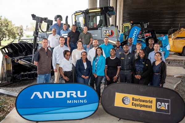 Andru Mining receives Africas only centenary edition CAT D8