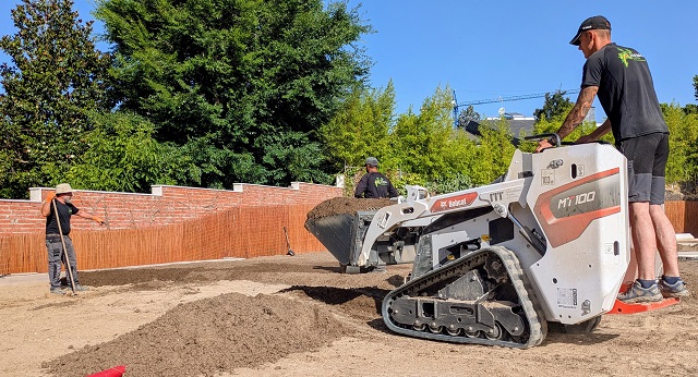 Bobcat MT100 compact versatility revolutionising urban landscaping