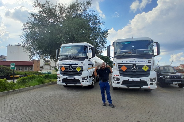 Daniel Maswangane founder of Nandu Training Logistics
