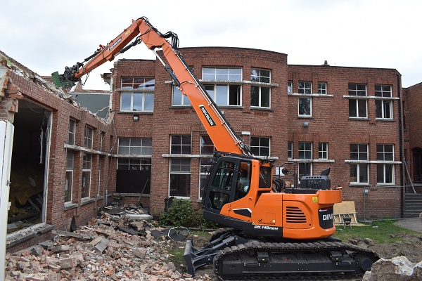 First Develon DX140RDM 7 Demolition Excavator in Benelux
