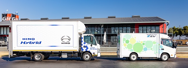 Hino demonstrates its support for new energy vehicles