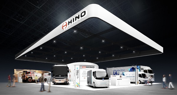 Hino gave several glimpses into the future at Japan Mobility Show
